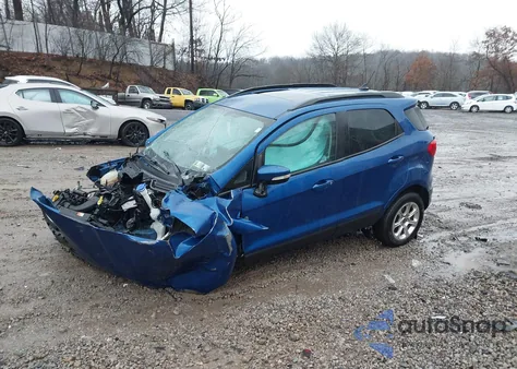 2018 Ford Ecosport Se z USA, uszkodzony, nr VIN MAJ6P1UL3JC171749